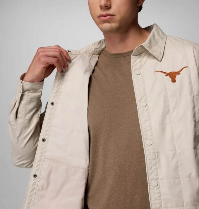Herren Collegiate Campus Roam™ Steppjacke – Texas