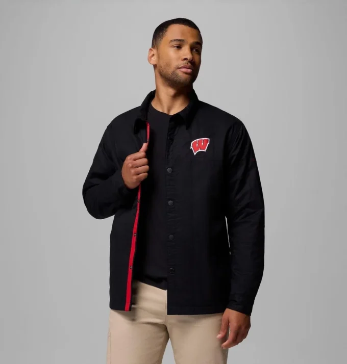 Herren Collegiate Campus Roam™ Steppjacke – Wisconsin