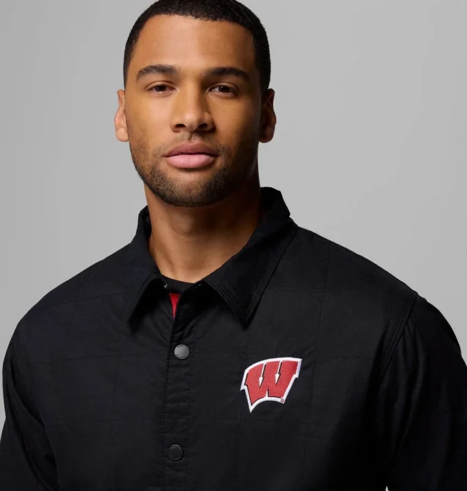 Herren Collegiate Campus Roam™ Steppjacke – Wisconsin