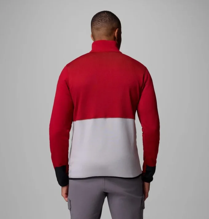 Herren Collegiate Columbia Hike™ Half Zip Jacke – Alabama