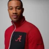 Herren Collegiate Columbia Hike™ Half Zip Jacke – Alabama