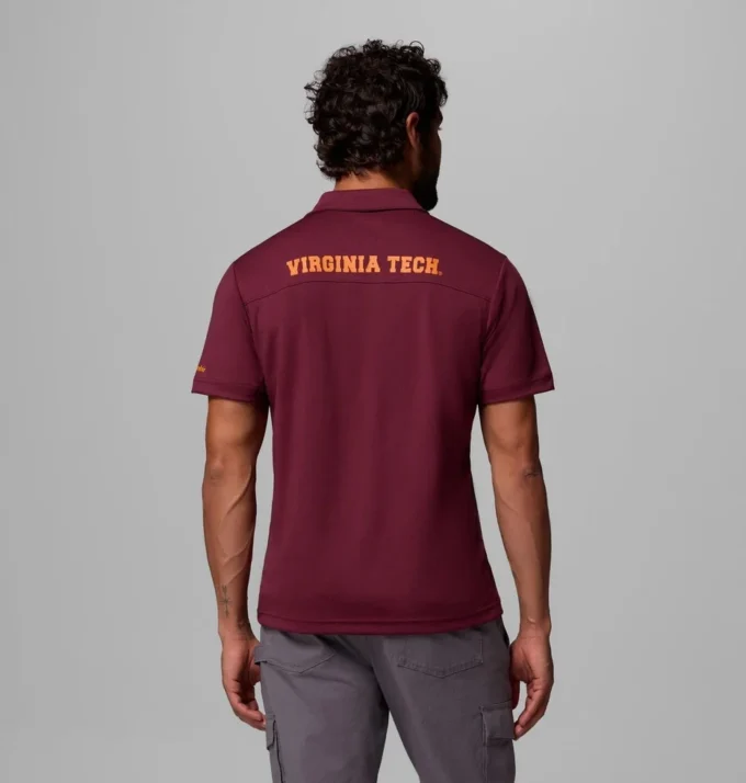 Herren Collegiate Fair Catch™ Polohemd – Virginia Tech