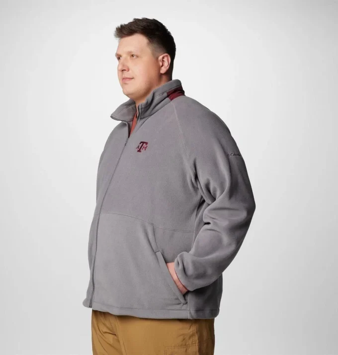 Herren Collegiate Flanker™ IV Fleecejacke – Big – Texas A&M