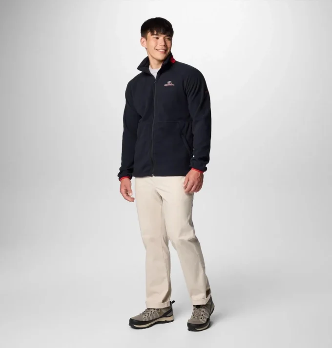 Herren Collegiate Flanker™ IV Fleecejacke – Georgia – Lang