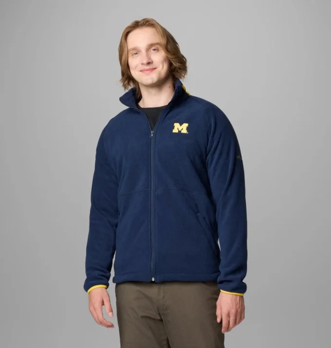 Herren Collegiate Flanker™ IV Fleecejacke – Michigan