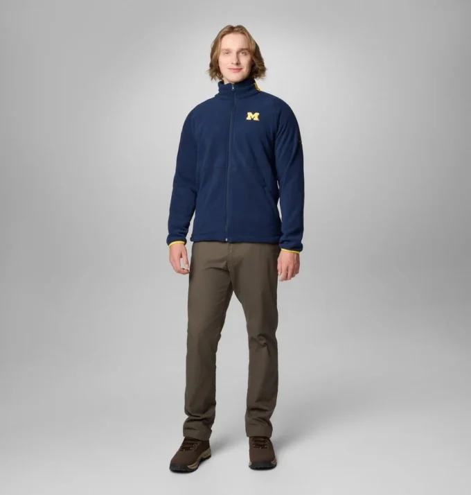 Herren Collegiate Flanker™ IV Fleecejacke – Michigan