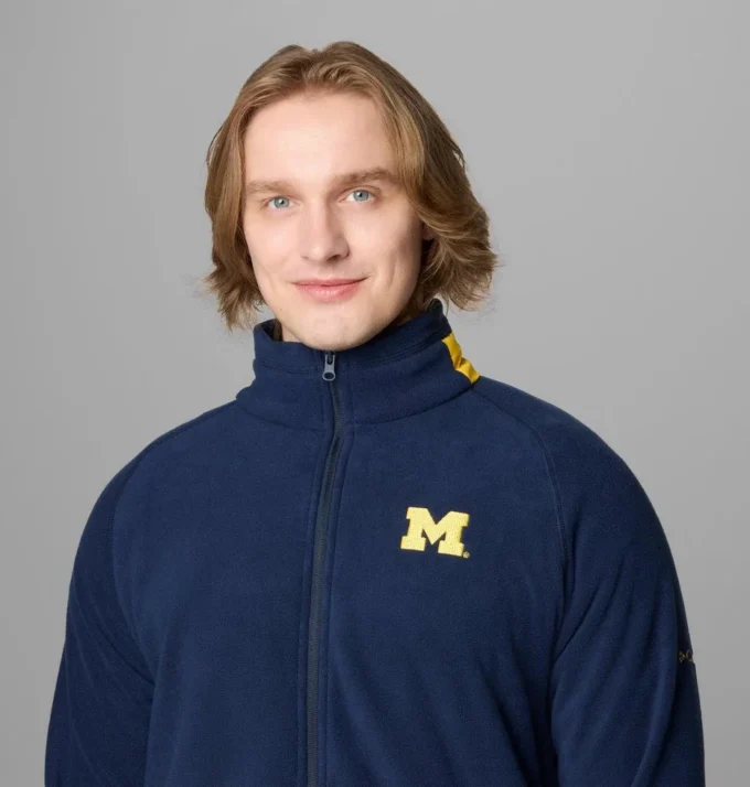 Herren Collegiate Flanker™ IV Fleecejacke – Michigan