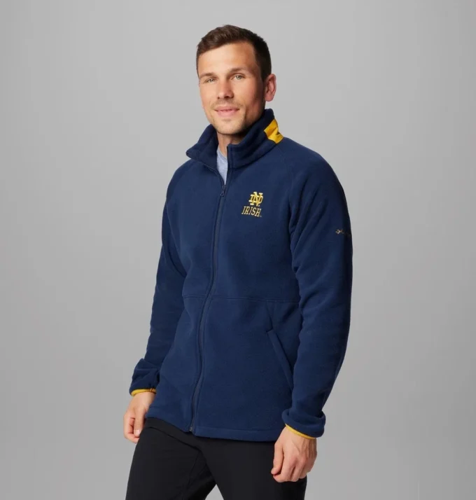 Herren Collegiate Flanker™ IV Fleecejacke – Notre Dame
