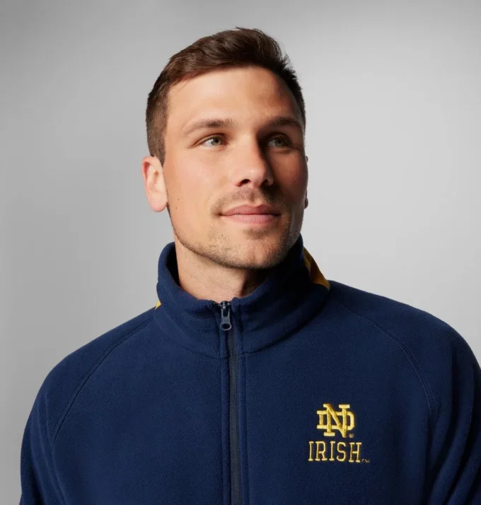 Herren Collegiate Flanker™ IV Fleecejacke – Notre Dame