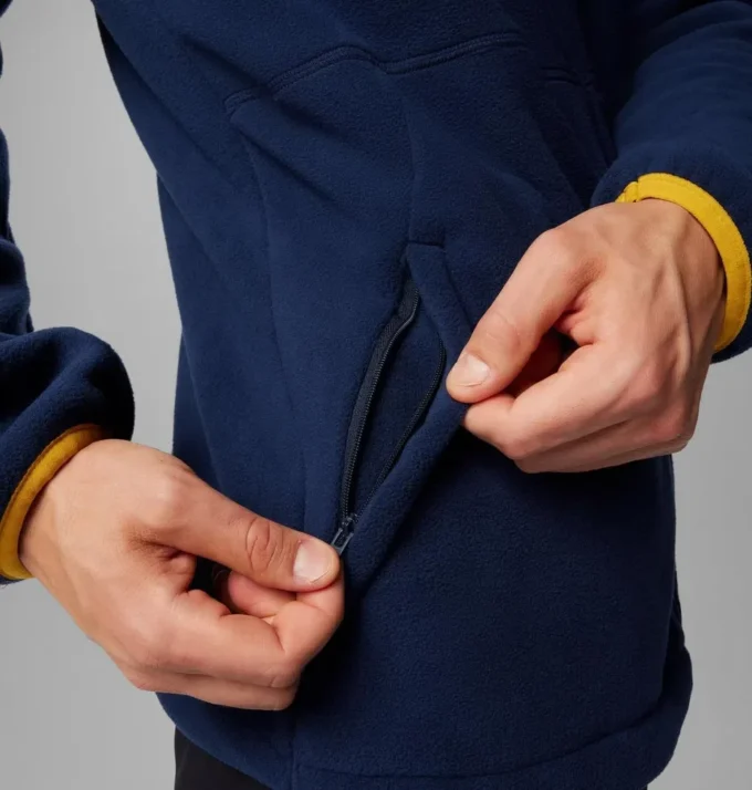 Herren Collegiate Flanker™ IV Fleecejacke – Notre Dame