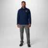 Herren Collegiate Flanker™ IV Fleecejacke – West Virginia – Lang