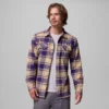 Herren Collegiate Flare Gun™ Flanellhemd mit langen Ärmeln – Washington