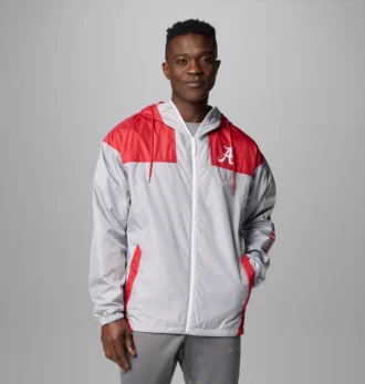 Herren Collegiate Flash Challenger™ II Windjacke – Alabama