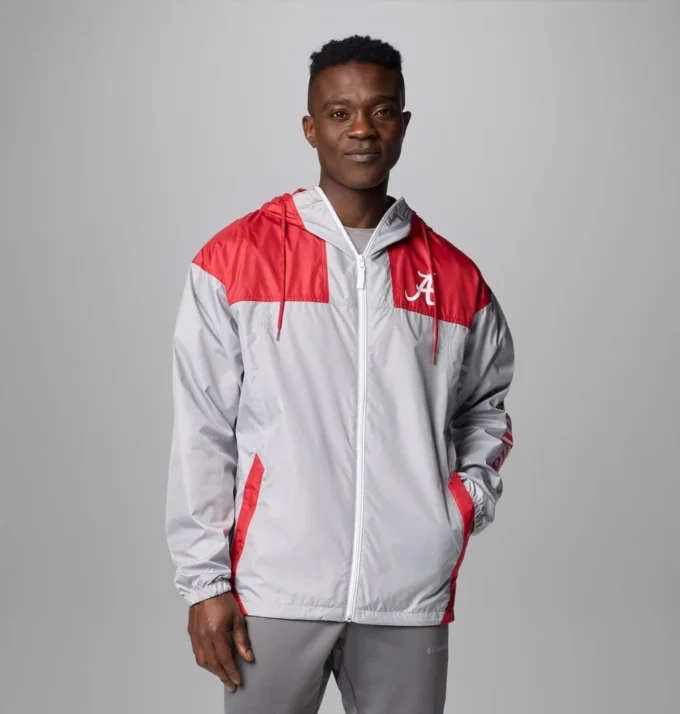 Herren Collegiate Flash Challenger™ II Windjacke – Alabama