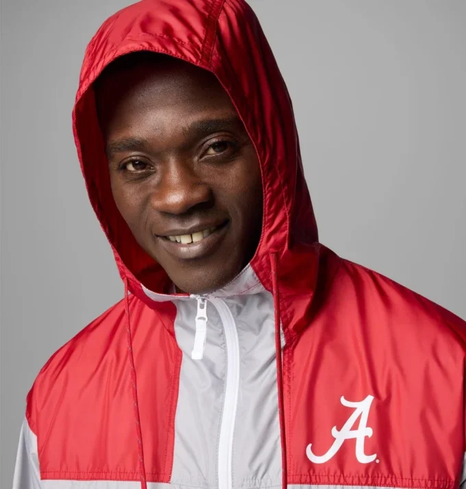 Herren Collegiate Flash Challenger™ II Windjacke – Alabama