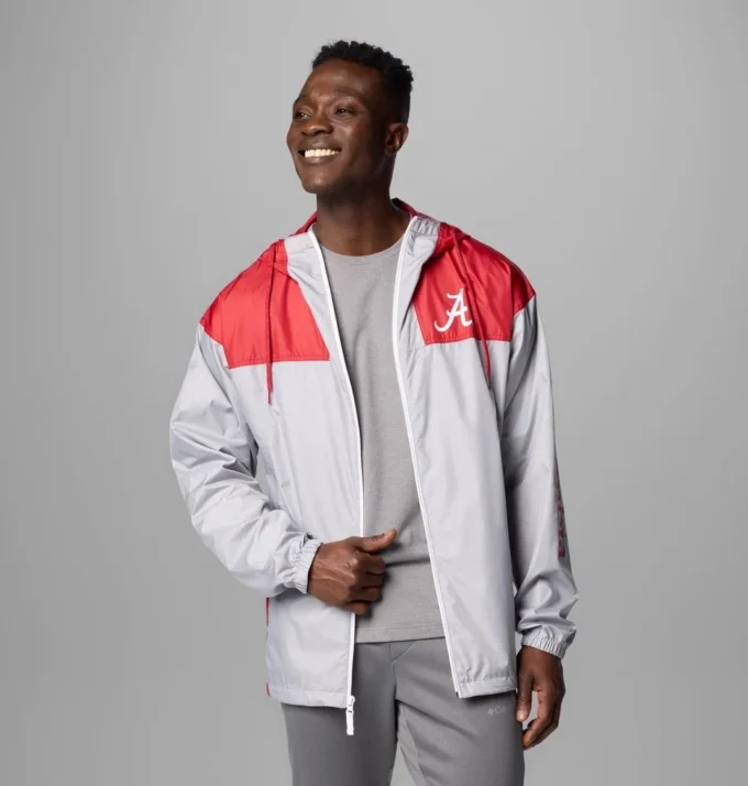 Herren Collegiate Flash Challenger™ II Windjacke – Alabama