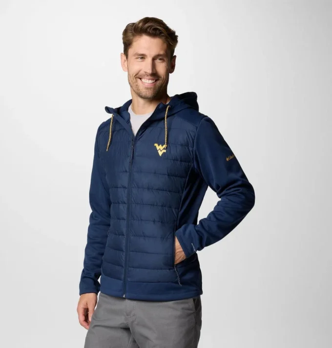 Herren Collegiate Out-Shield™ Hybrid Hoodie – West Virginia