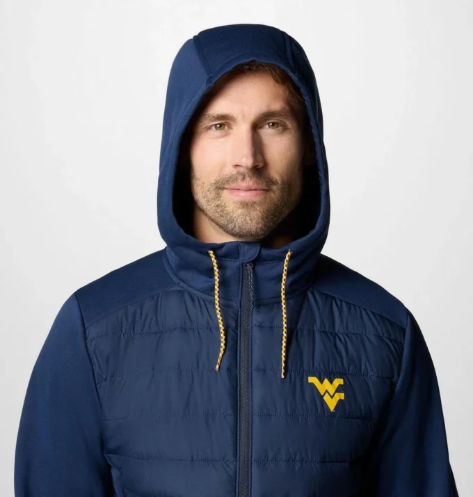 Herren Collegiate Out-Shield™ Hybrid Hoodie – West Virginia