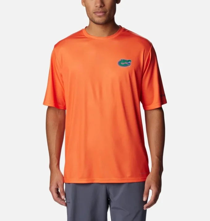 Herren Collegiate PFG Terminal Tackle™ Kurzarmhemd – Florida