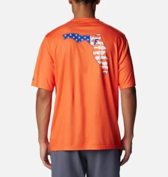 Herren Collegiate PFG Terminal Tackle™ Kurzarmhemd – Florida