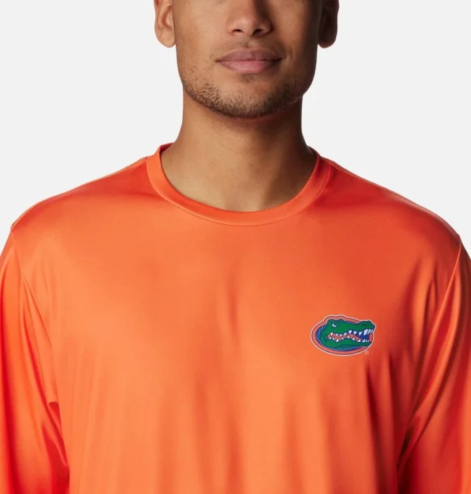 Herren Collegiate PFG Terminal Tackle™ Kurzarmhemd – Florida