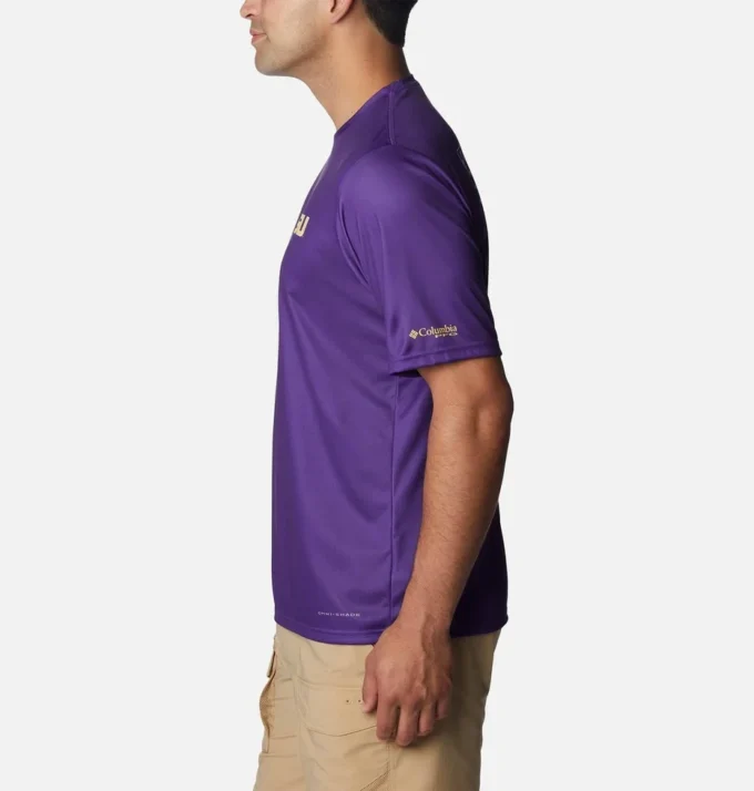 Herren Collegiate PFG Terminal Tackle™ Kurzarmhemd – LSU Herren Collegiate PFG Terminal Tackle™ Kurzarmhemd – LSU