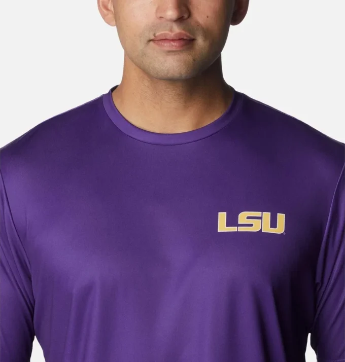 Herren Collegiate PFG Terminal Tackle™ Kurzarmhemd – LSU Herren Collegiate PFG Terminal Tackle™ Kurzarmhemd – LSU