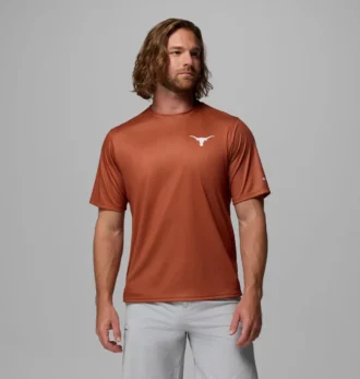 Herren Collegiate PFG Terminal Tackle™ Kurzarmhemd – Texas