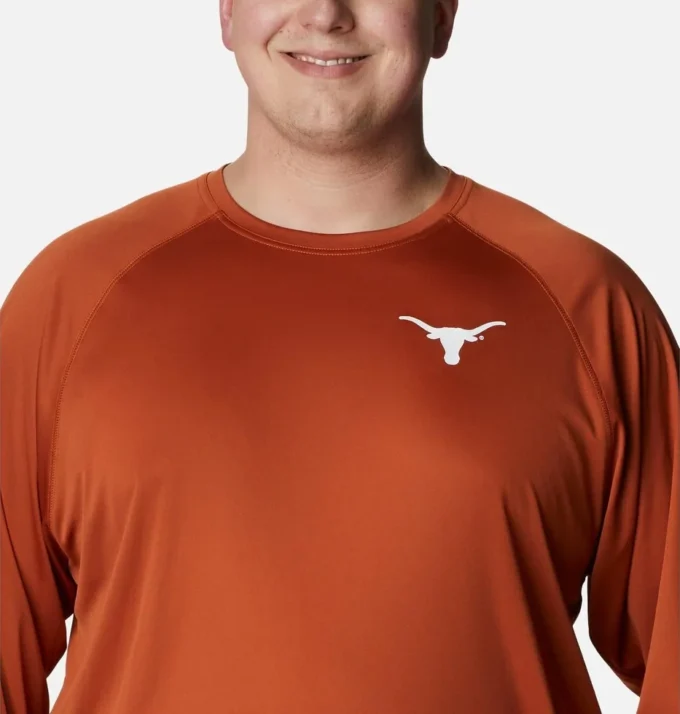 Herren Collegiate PFG Terminal Tackle™ Langarmhemd – Big – Texas