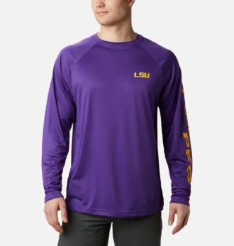 Herren Collegiate PFG Terminal Tackle™ Langarmhemd – LSU