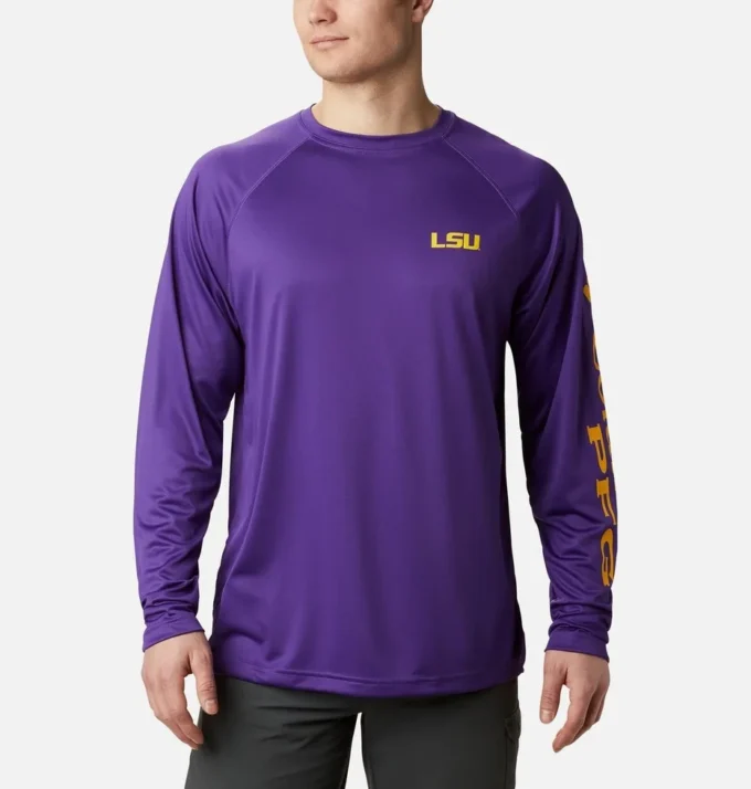 Herren Collegiate PFG Terminal Tackle™ Langarmhemd – LSU
