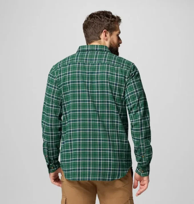 Herren Cornell Woods™ Flanellhemd mit langen Ärmeln