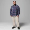 Herren Cornell Woods™ Flanellhemd mit langen Ärmeln – groß