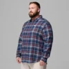 Herren Cornell Woods™ Flanellhemd mit langen Ärmeln – groß