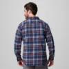 Herren Cornell Woods™ Flanellhemd mit langen Ärmeln – Tall