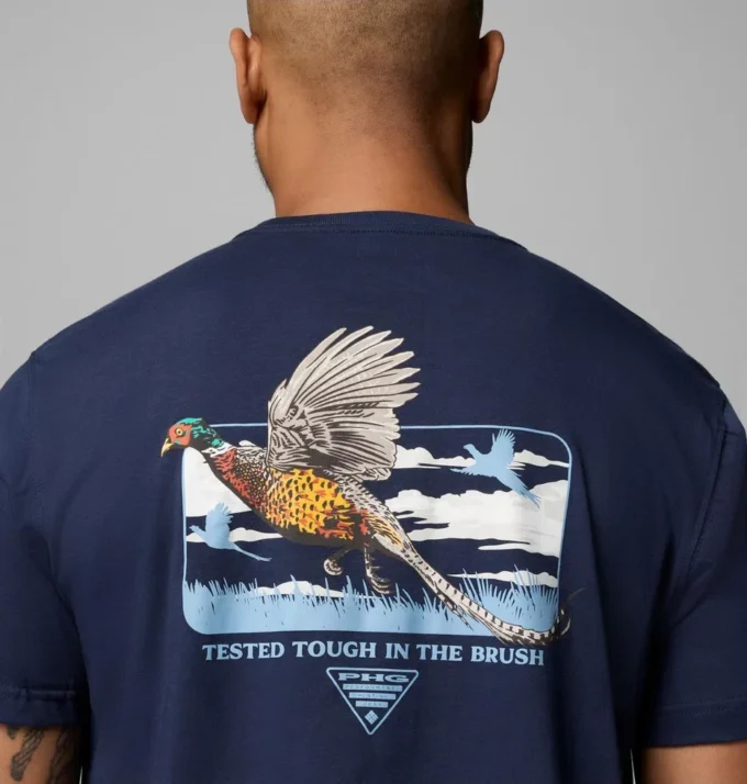 Herren Covey Pheasant PHG Kurzarm-T-Shirt