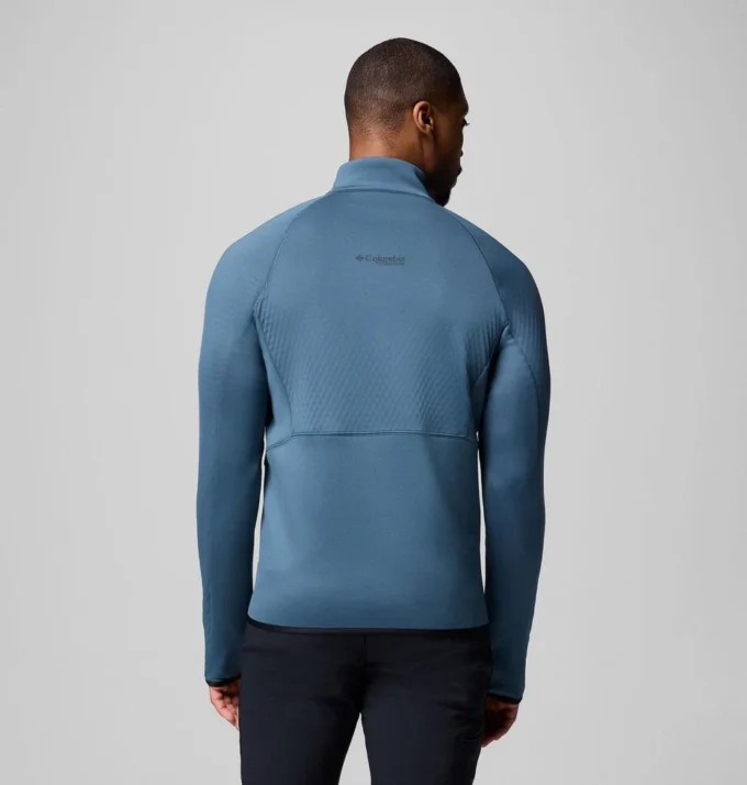 Herren Crystal Leaf™ Omni-Heat™ Helix Pullover mit halbem Reißverschluss