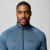 Herren Crystal Leaf™ Omni-Heat™ Helix Pullover mit halbem Reißverschluss