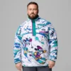 Herren CSC x Disney Fleece mit halben Druckknöpfen – groß