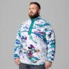 Herren CSC x Disney Fleece mit halben Druckknöpfen – groß