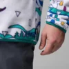 Herren CSC x Disney Fleece mit halben Druckknöpfen – groß