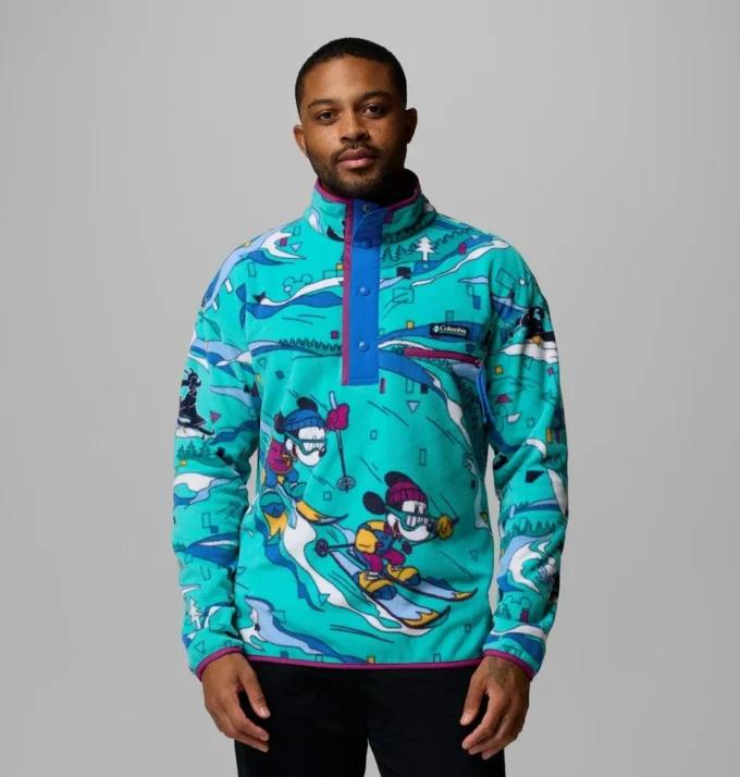 Herren CSC x Disney Half Snap Fleece