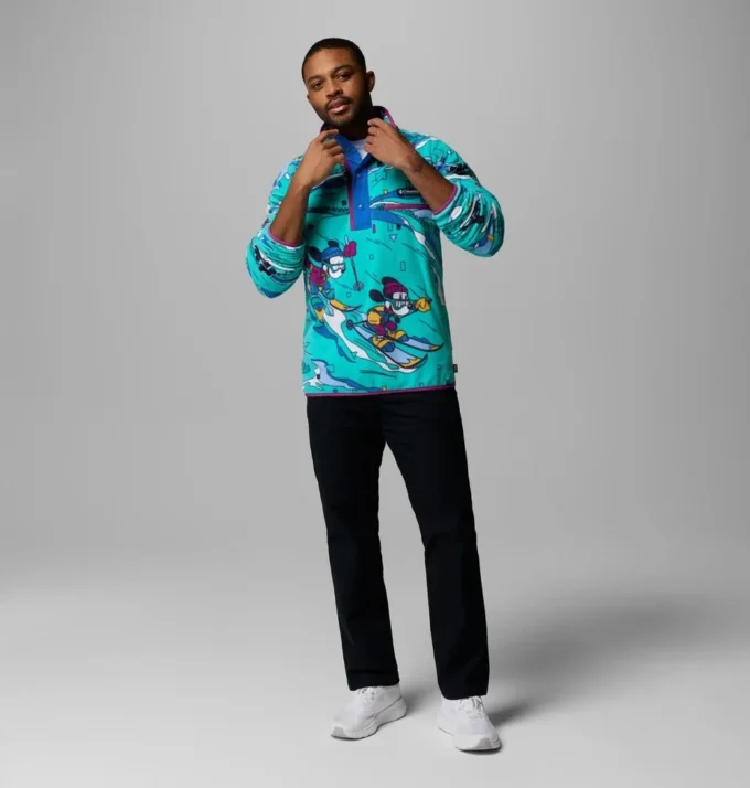 Herren CSC x Disney Half Snap Fleece