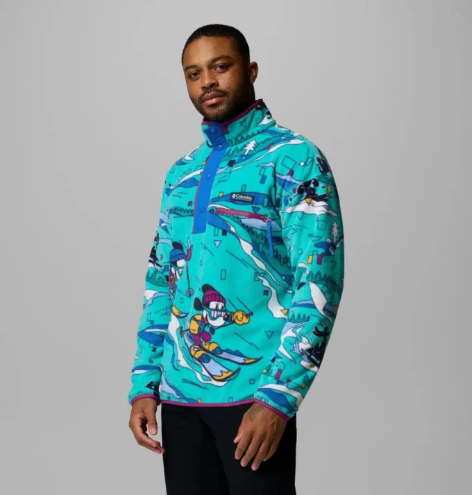 Herren CSC x Disney Half Snap Fleece