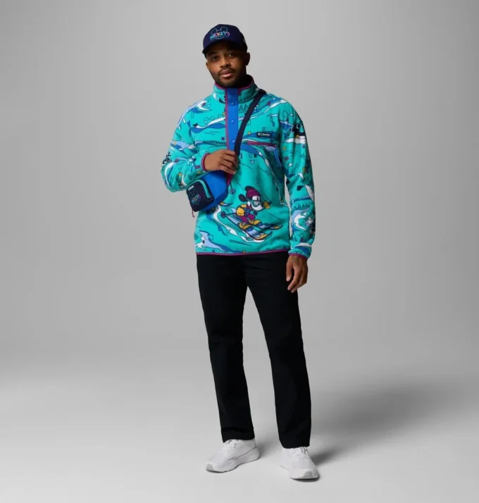 Herren CSC x Disney Half Snap Fleece