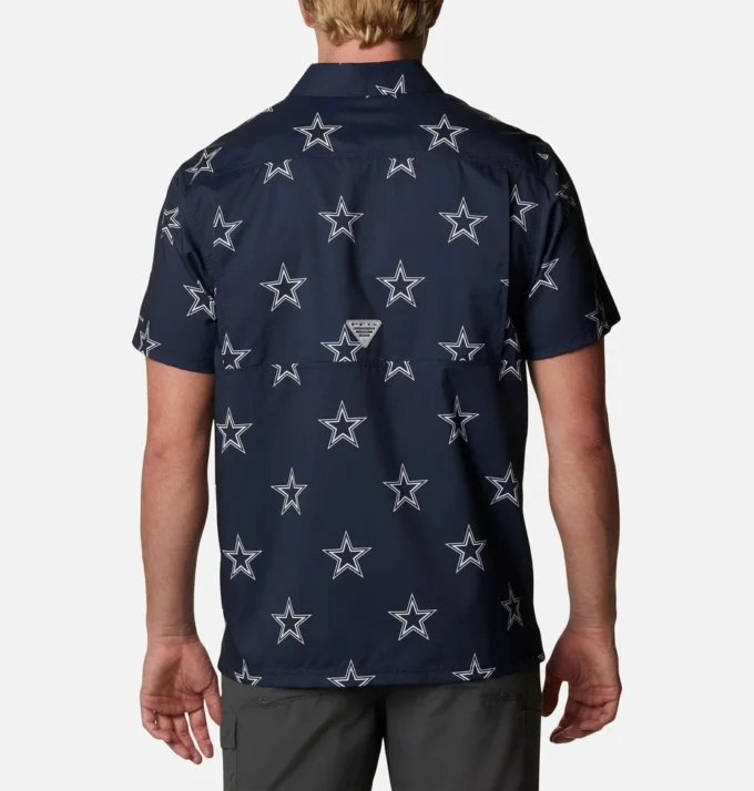 Herren Dallas Cowboys PFG Super Slack Tide Shirt