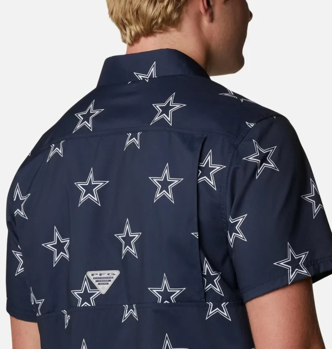 Herren Dallas Cowboys PFG Super Slack Tide Shirt