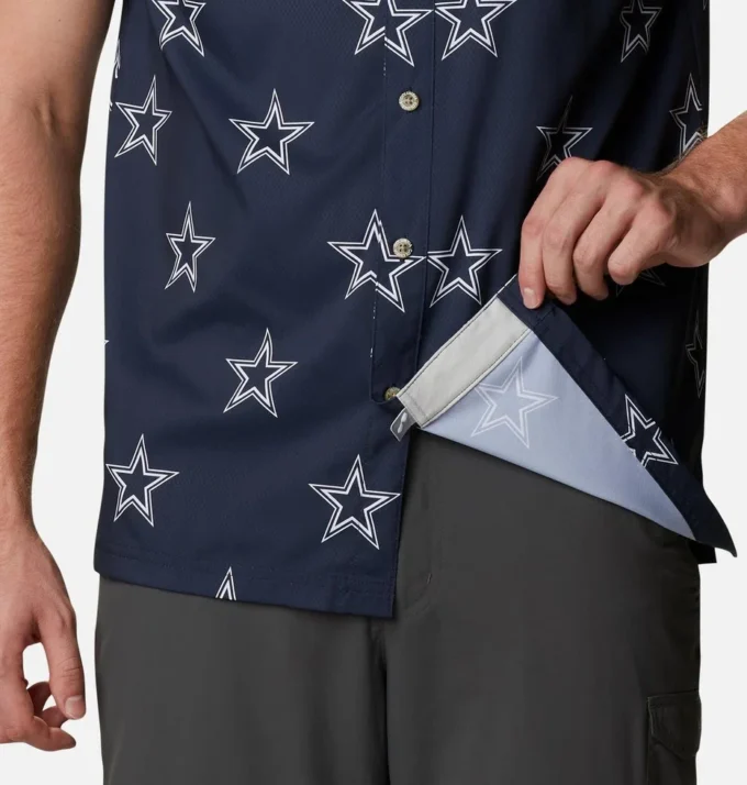 Herren Dallas Cowboys PFG Super Slack Tide Shirt