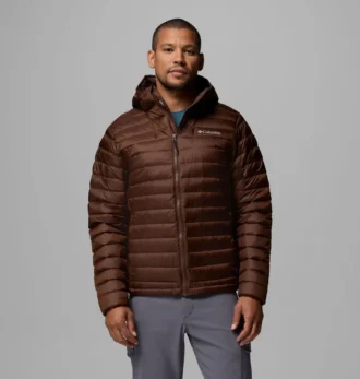 Herren-Daunenjacke mit Kapuze aus Corelite™