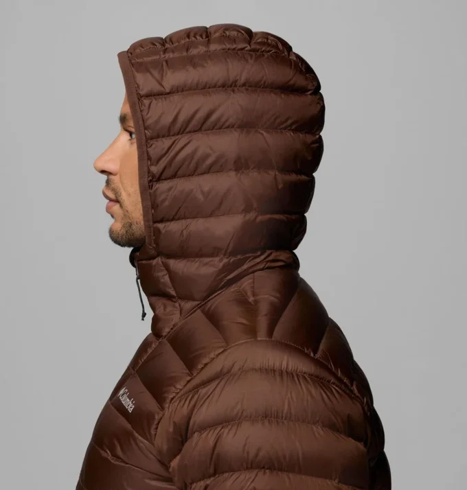 Herren-Daunenjacke mit Kapuze aus Corelite™